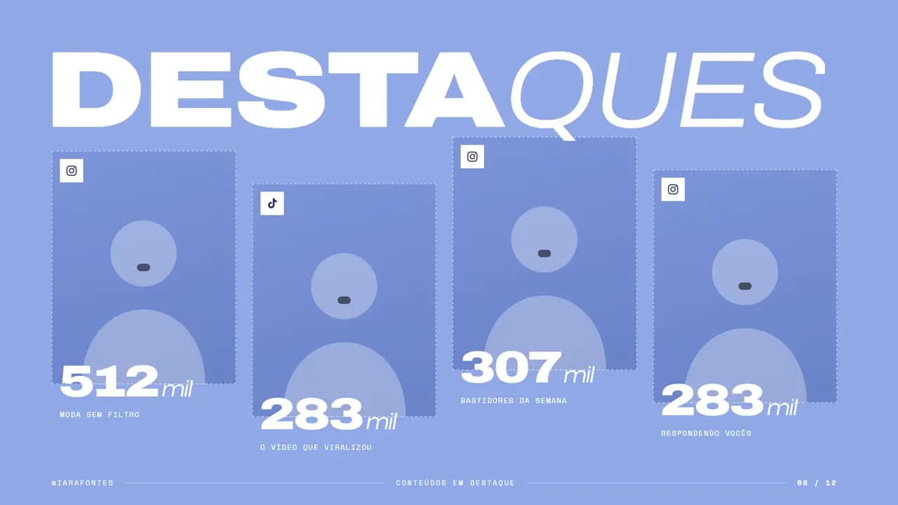 Página 8 do estilo Azul Bold