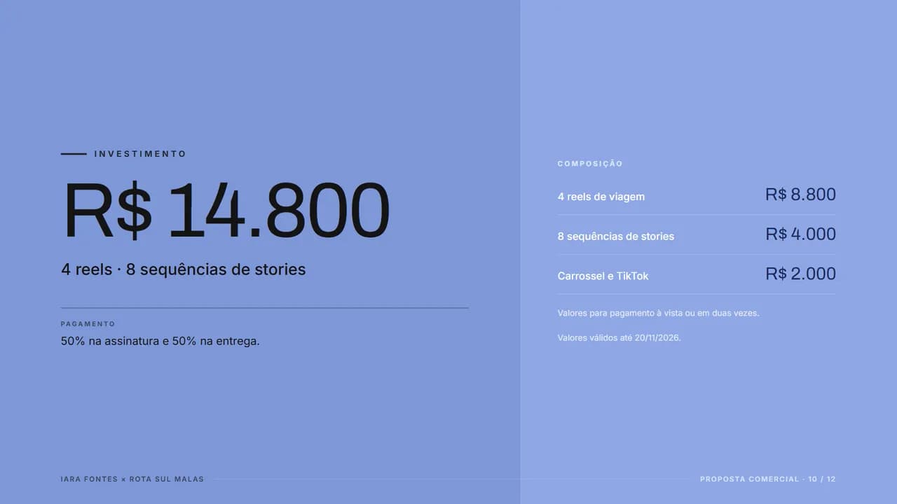 Página 10 da proposta