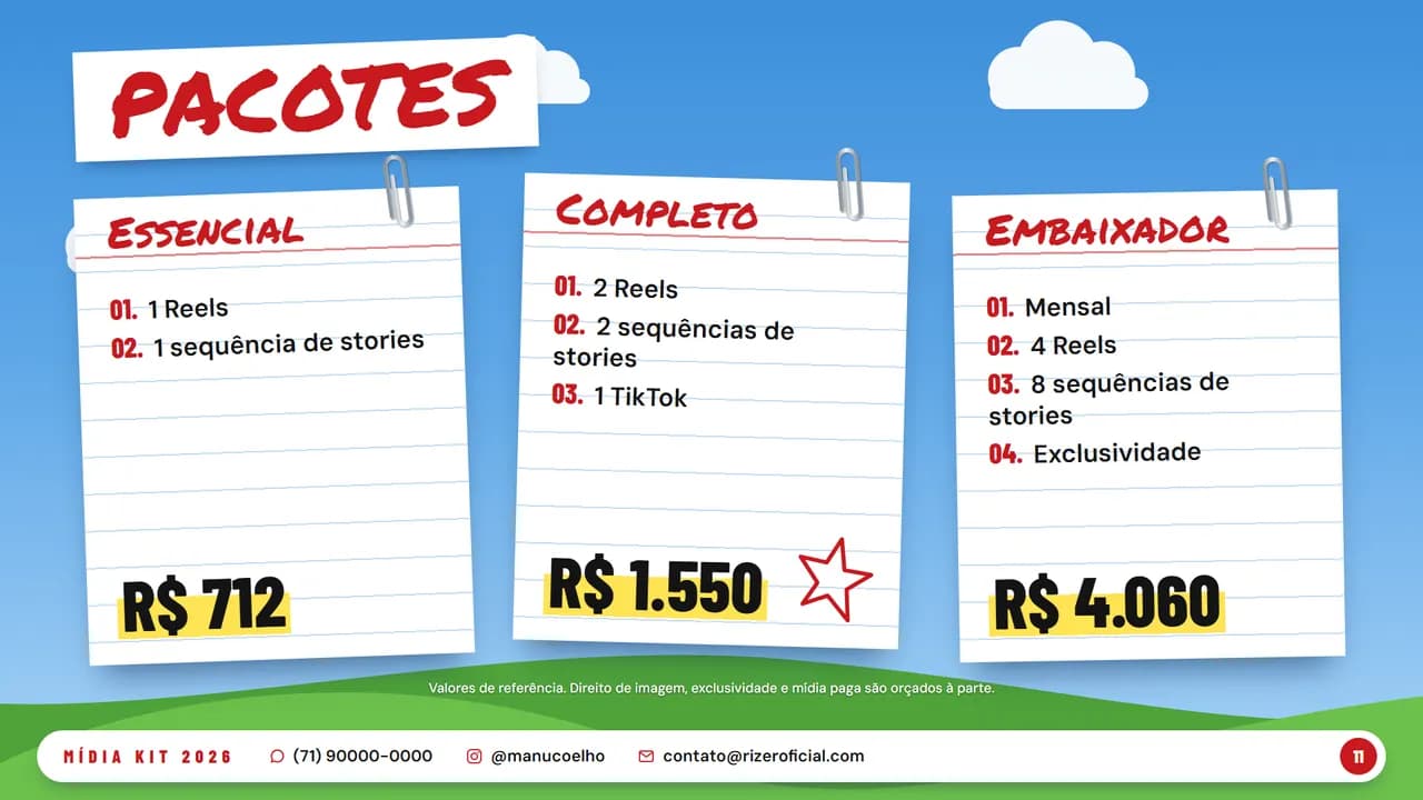 Página 11 do estilo Caderno