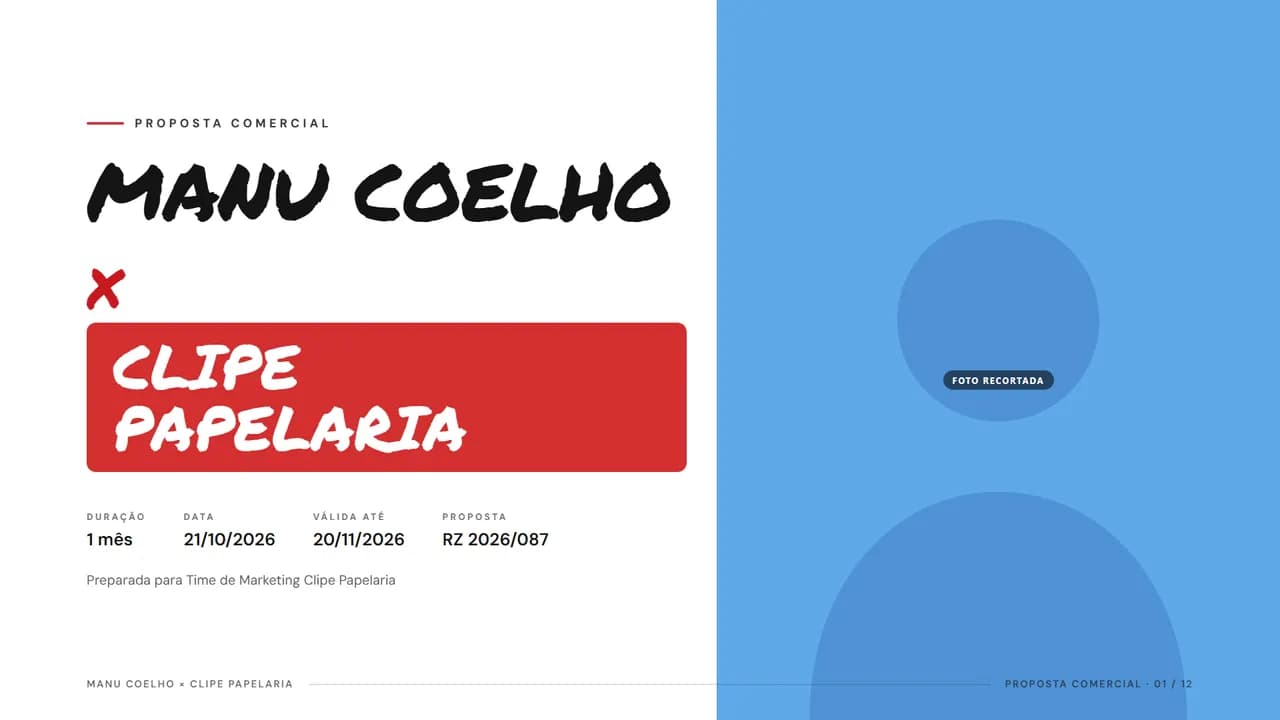 Página 1 da proposta