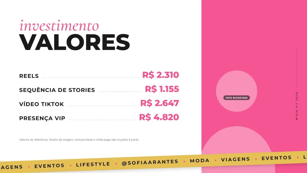 Página 10 do estilo Clean Rosa