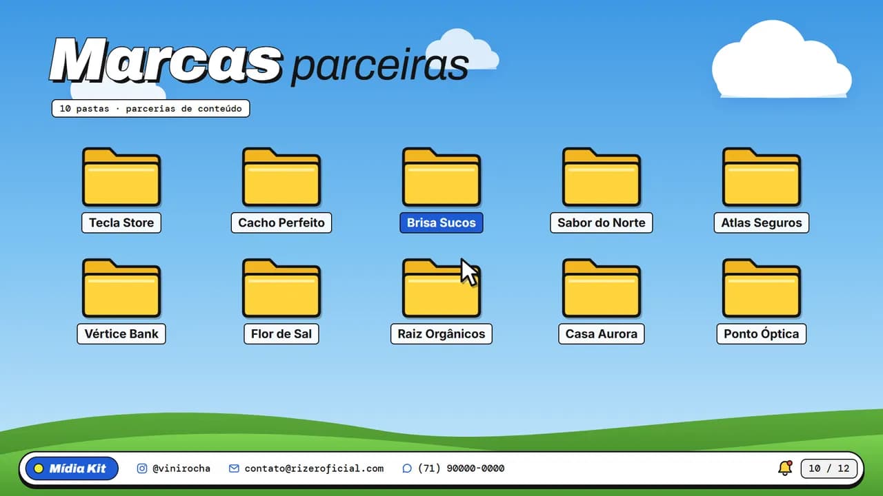 Página 10 do estilo Área de Trabalho
