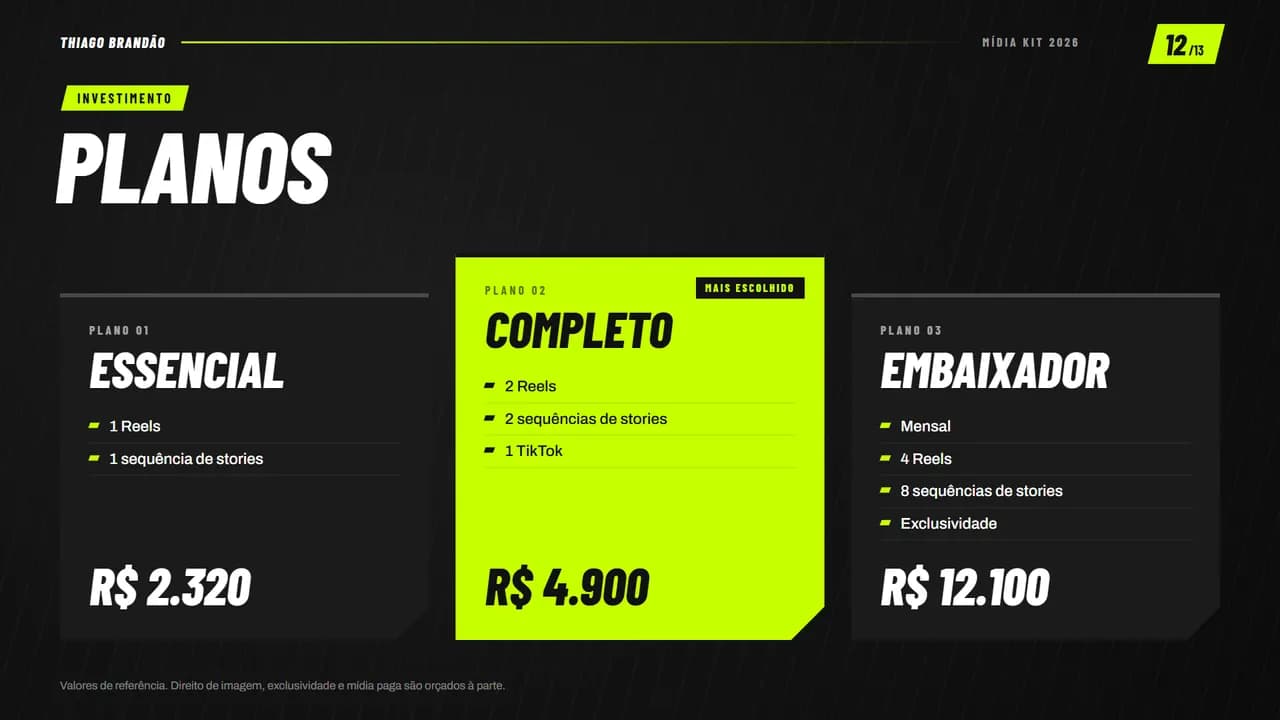 Página 12 do estilo Esporte