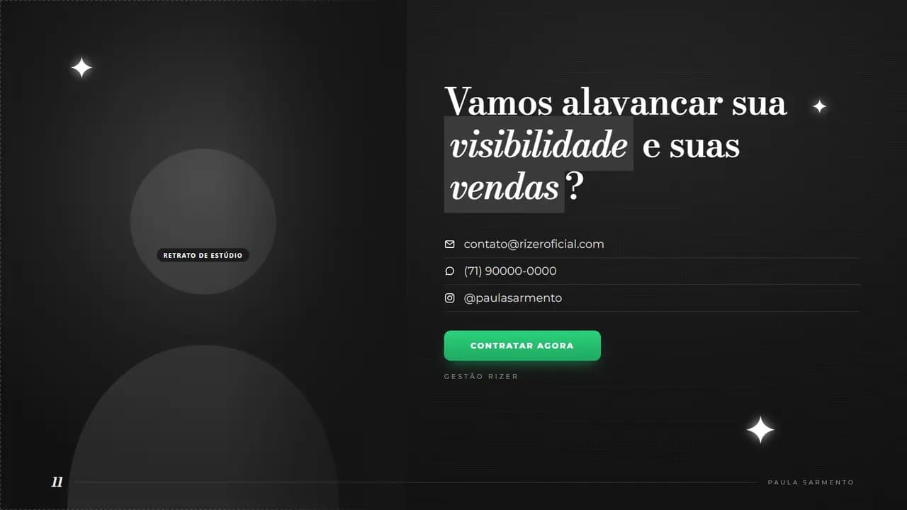 Página 11 do estilo Executiva