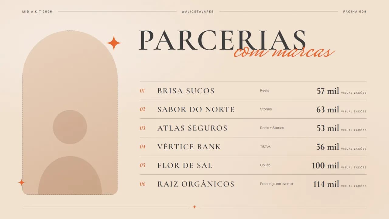 Página 8 do estilo Papel e Script