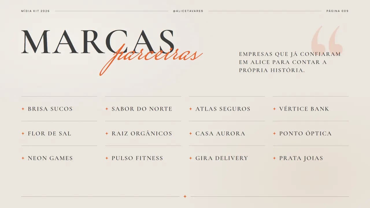 Página 9 do estilo Papel e Script