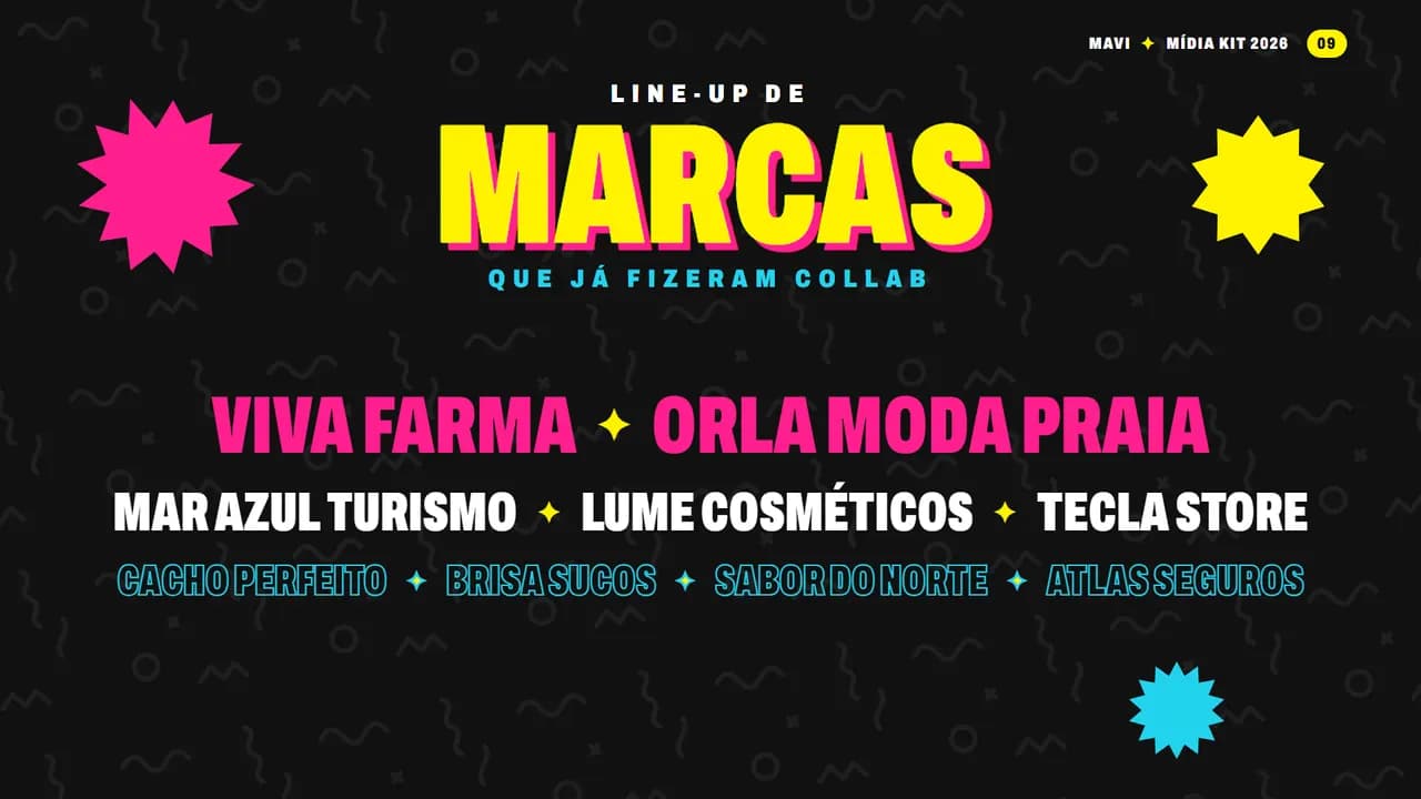Página 9 do estilo Pop Neon