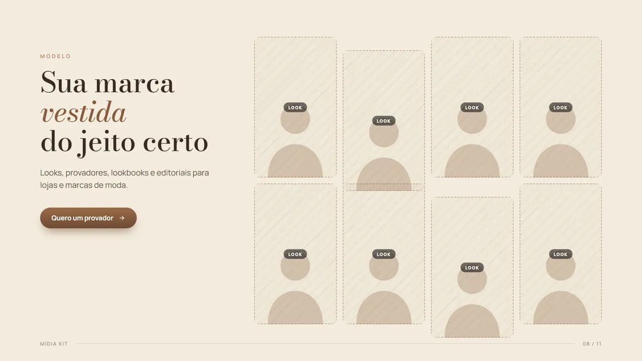 Página 8 do estilo Creme Café