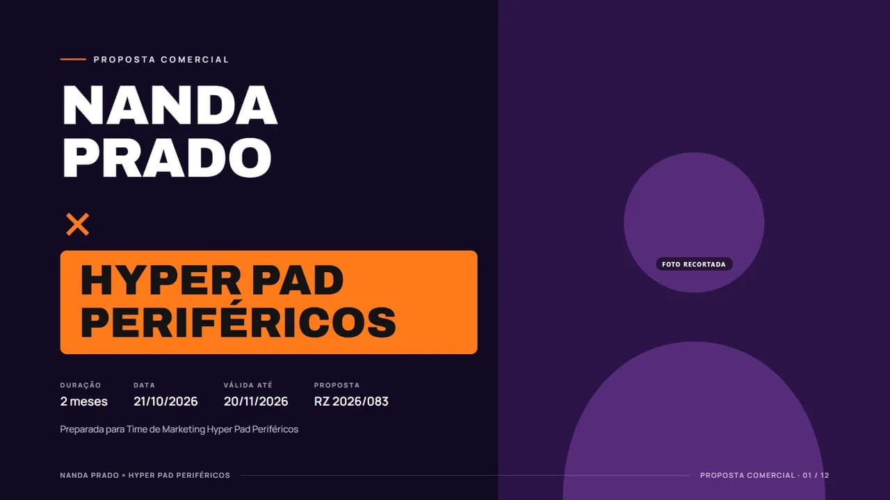 Página 1 da proposta