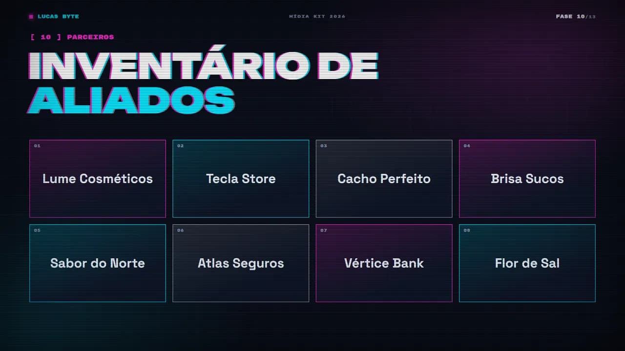 Página 10 do estilo Gamer