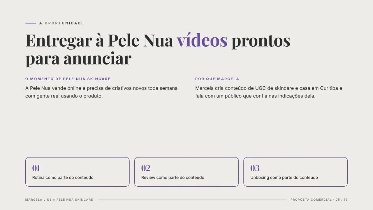 Página 5 da proposta